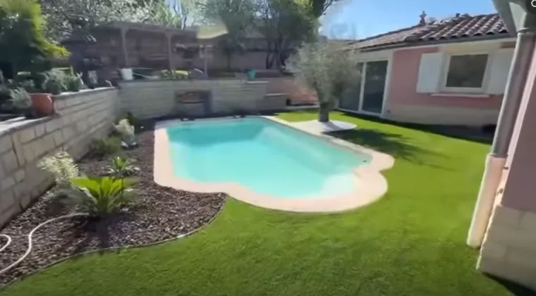 Aménagement paysager d'un jardin d'une maison à Tignieu-Jameyzieu, Tignieu-Jameyzieu, ENTREPRISE Thomas SARL