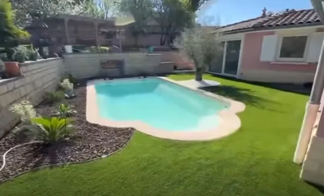 Aménagement paysager d'un jardin d'une maison à Tignieu-Jameyzieu, Tignieu-Jameyzieu, ENTREPRISE Thomas SARL